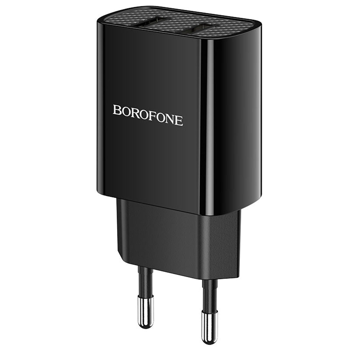 СЗУ (Сетевое зарядное устройство) BOROFONE BA53A Powerway, 2.1A, 2 USB, цвет черный