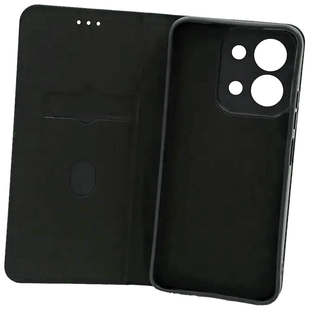 Чехол книжка ArtStyle для XIAOMI Redmi 15C, POCO C85, экокожа, визитница, цвет черный