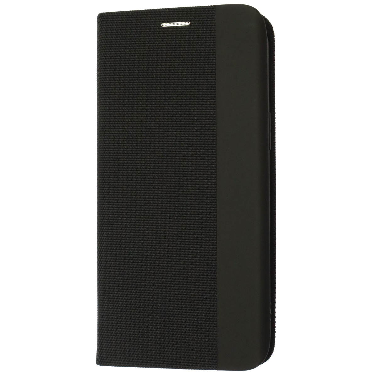 Чехол книжка MESH для APPLE iPhone 12 Pro Max (6.7), текстиль, силикон, бархат, визитница, цвет черный