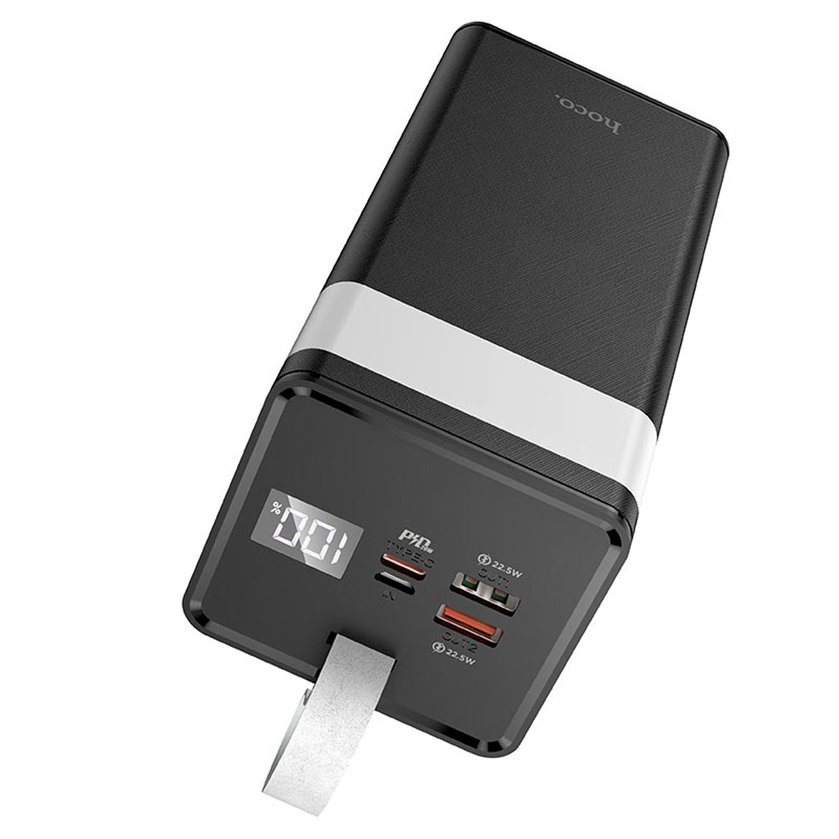 Внешний портативный аккумулятор, Power Bank HOCO J86A Powermaster, 50000 mAh, цвет черный