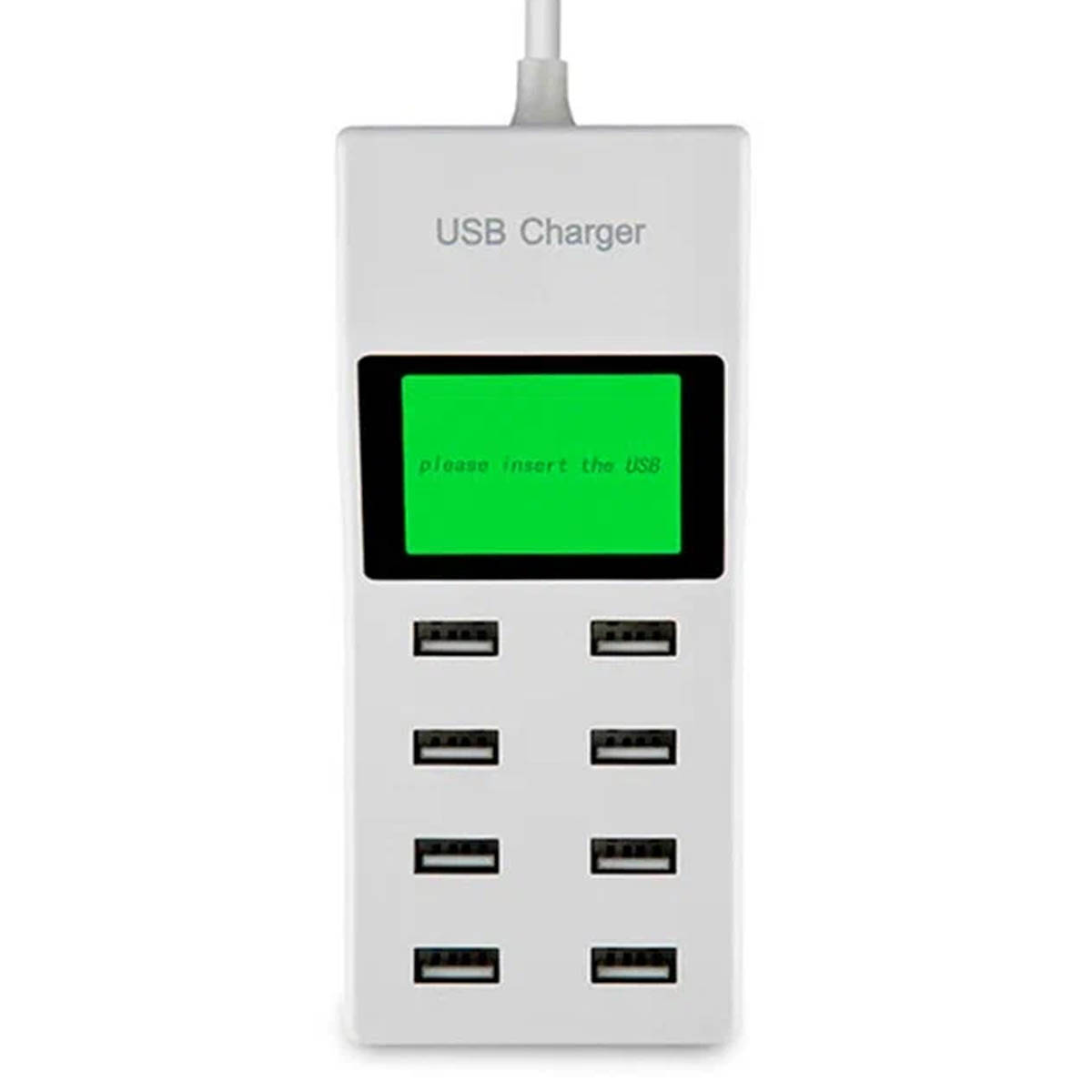 СЗУ (Сетевое зарядное устройство) USB Charger YC-CDA6, 8 портов, 40W, цвет белый