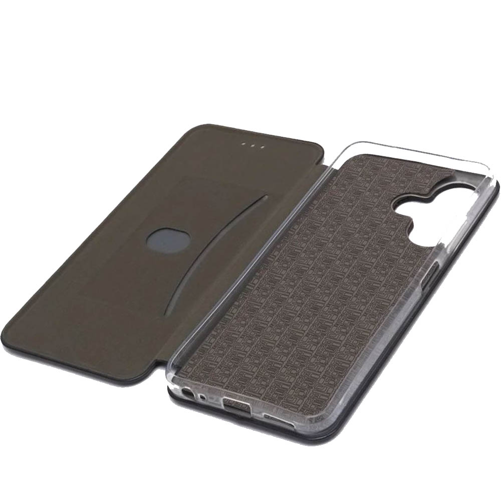 Чехол книжка STYLISH для INFINIX HOT 30i, экокожа, визитница, цвет черный