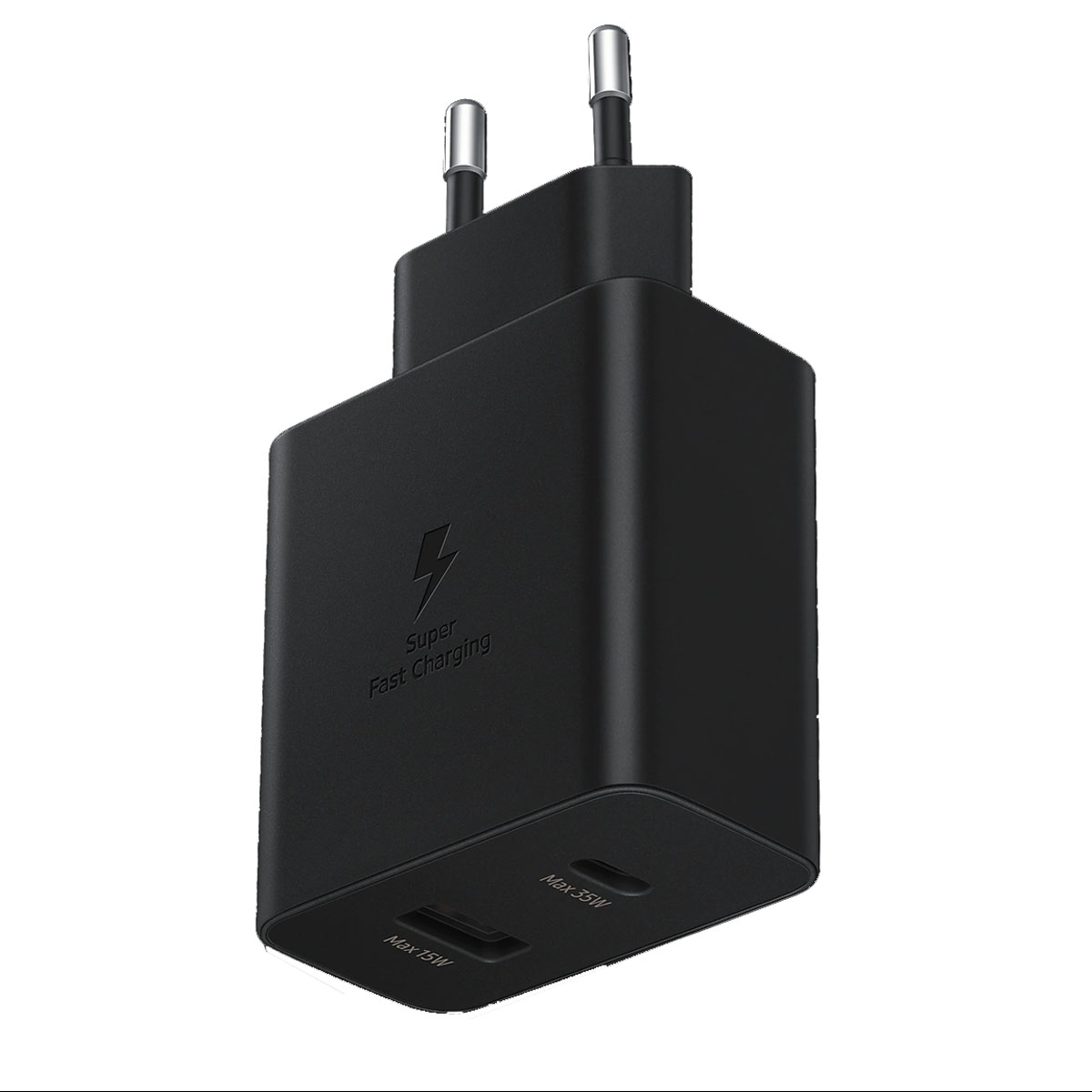 СЗУ (Сетевое зарядное устройство) EP-TA220, 35W, 1 USB Type C, 1 USB, цвет черный