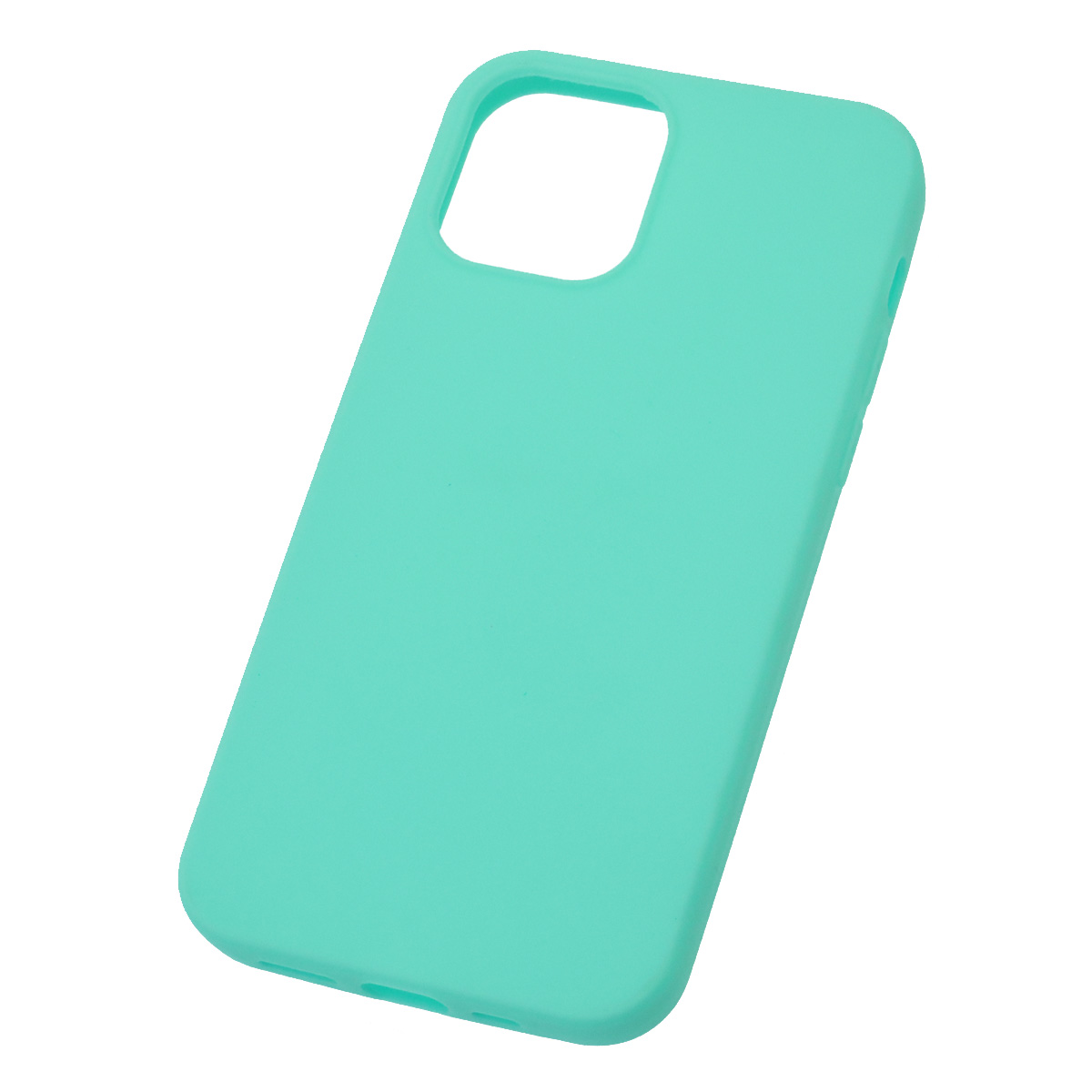 Чехол накладка Soft Touch для APPLE iPhone 12, iPhone 12 Pro (6.1"), силикон, цвет бирюзовый