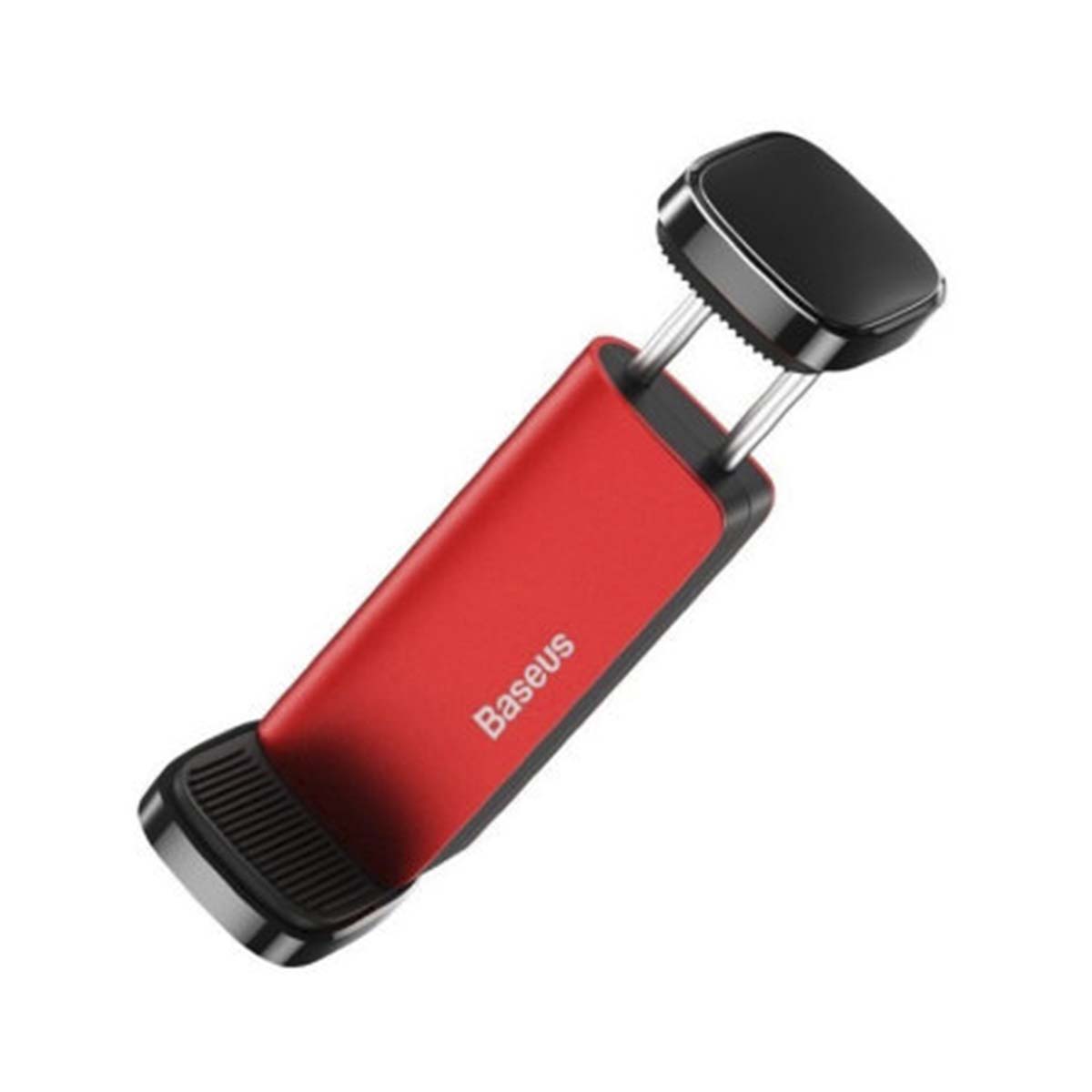 Автомобильный держатель BASEUS Steel Cannon Air Outlet Car Mount для смартфонов с креплением в дефлектор воздуховода, цвет красный