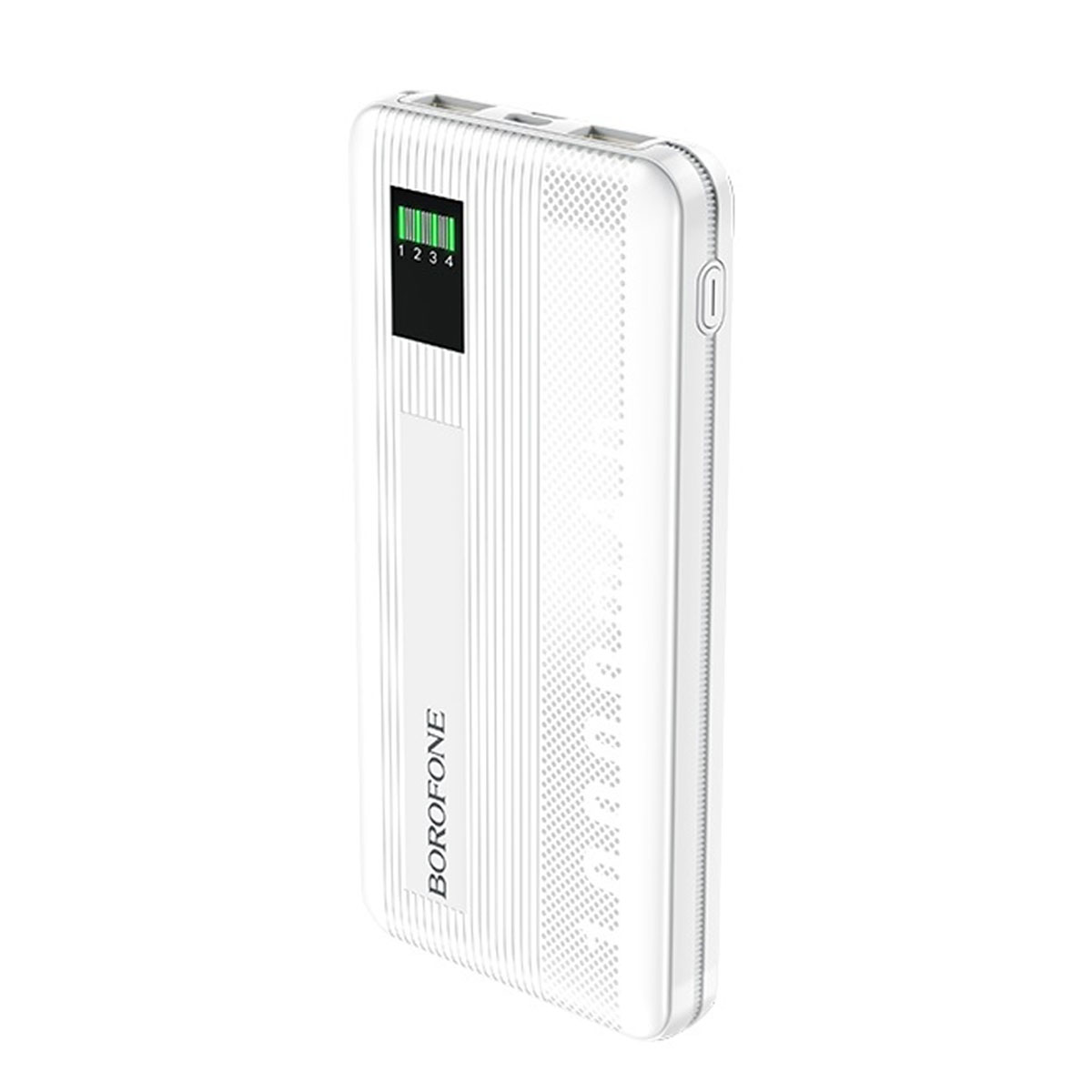 Внешний портативный аккумулятор, Power Bank BOROFONE BT32 Precious, 10000 mAh, цвет белый