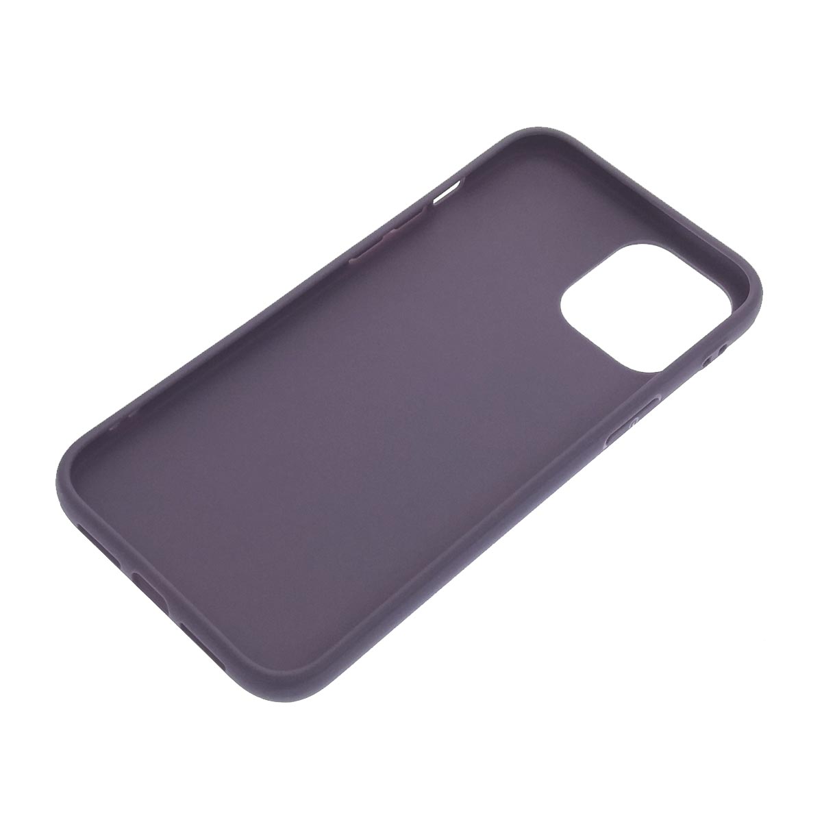 Чехол накладка для APPLE iPhone 12 Pro MAX (6.7"), силикон, цвет баклажановый