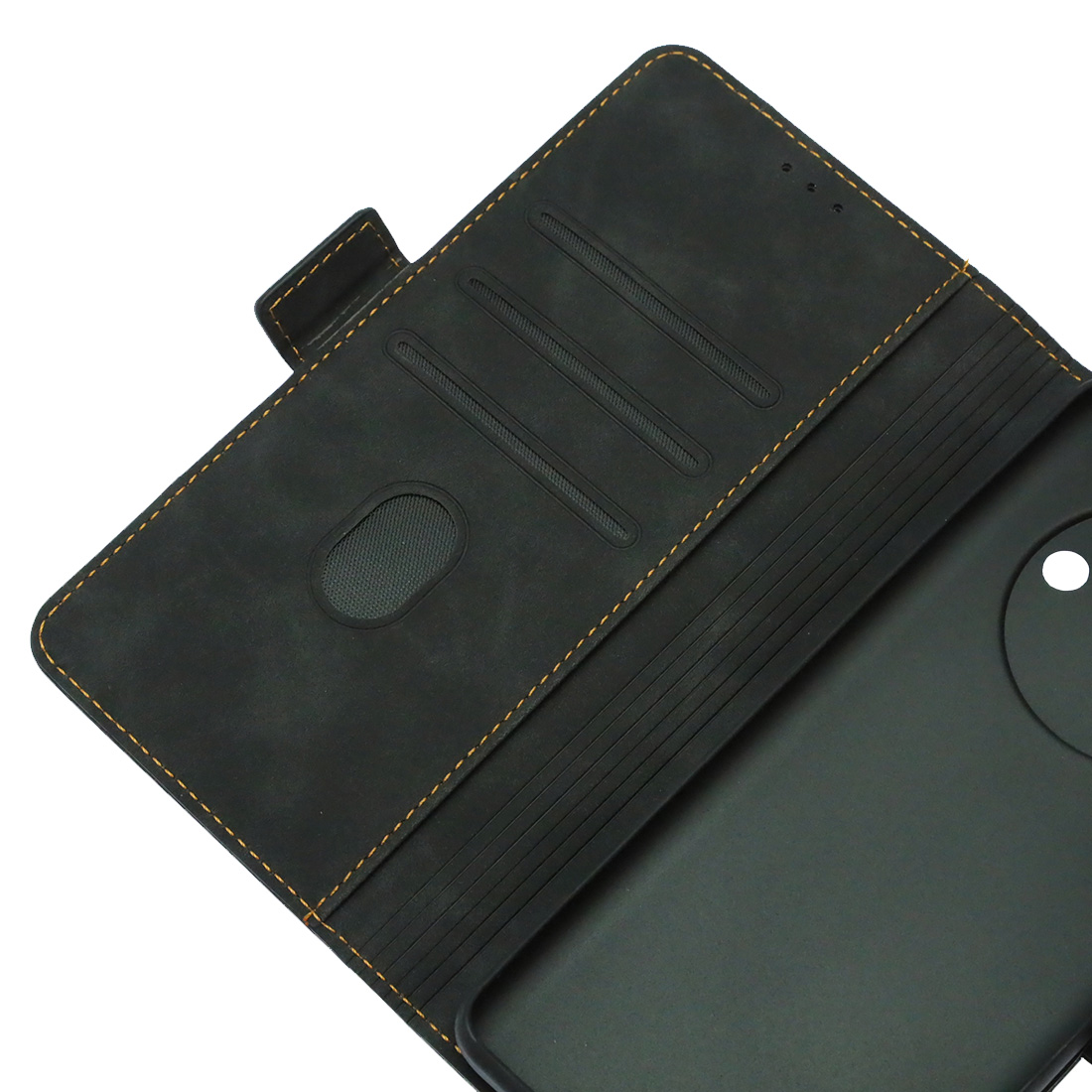 Чехол книжка NICE для Realme 11 Pro 5G, Realme 11 Pro Plus 5G, защита камеры, экокожа, визитница, цвет черный