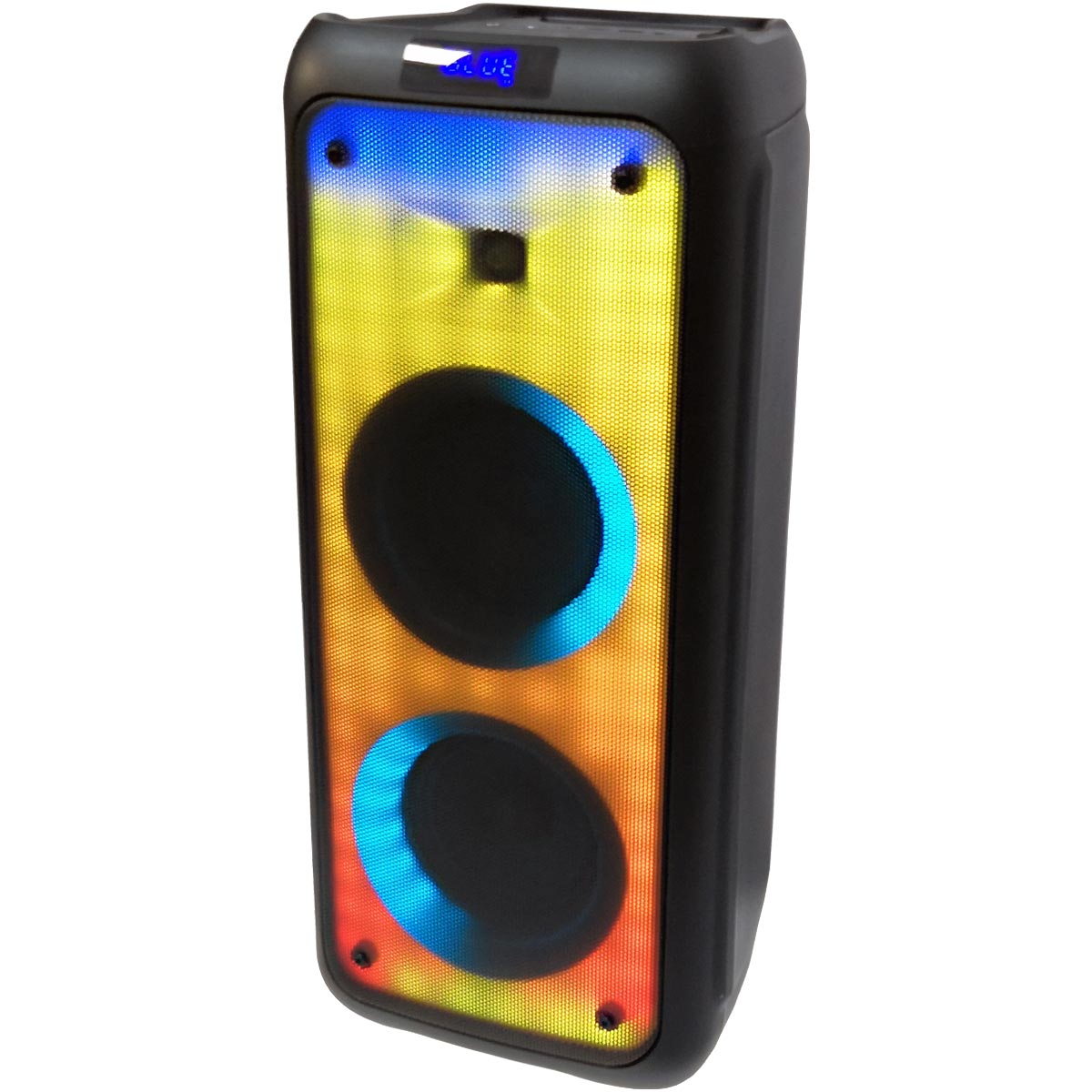 Активная акустическая система (комбик) 5.25"х2 Eltronic EL10-27 DANCE BOX 100 TWS, RGB подсветка, цвет черный