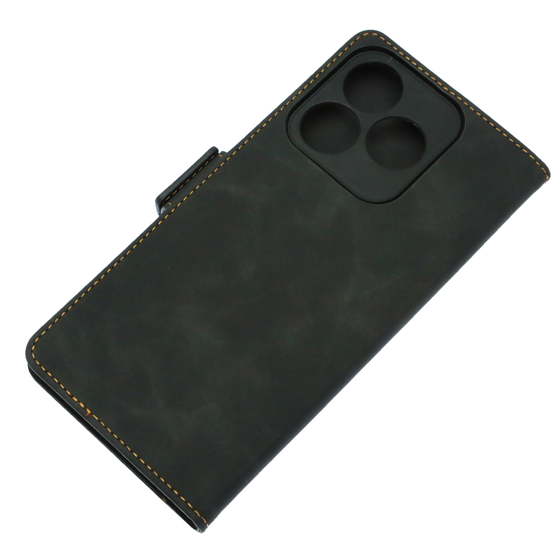 Чехол книжка NICE для Realme C61, C63, Note 60, Note 60X, экокожа, визитница, цвет черный