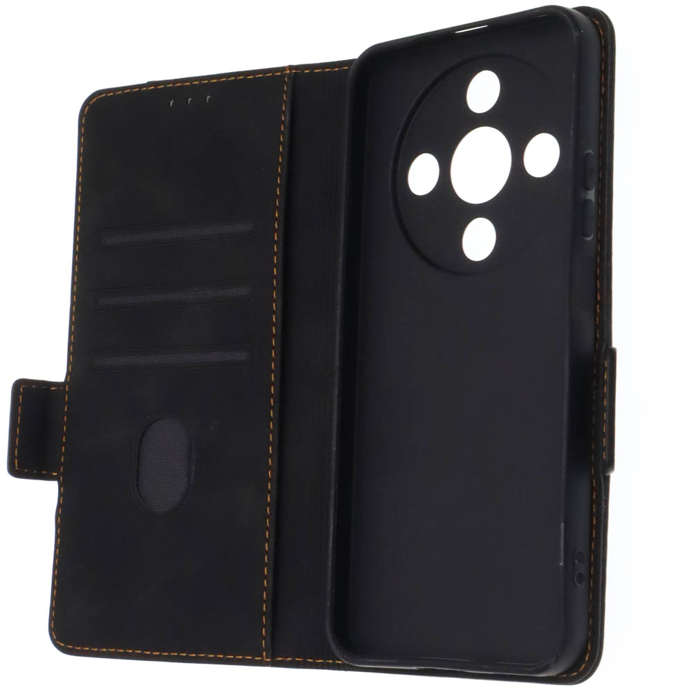 Чехол книжка NICE для HONOR X9d, экокожа, визитница, цвет черный