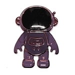 Наклейка Космонавт, пластик, цвет фиолетовый