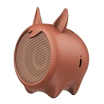 Портативная колонка BASEUS Chinese Zodiac Wireless Q E06 Horse, цвет коричневый (распродажа -50%)